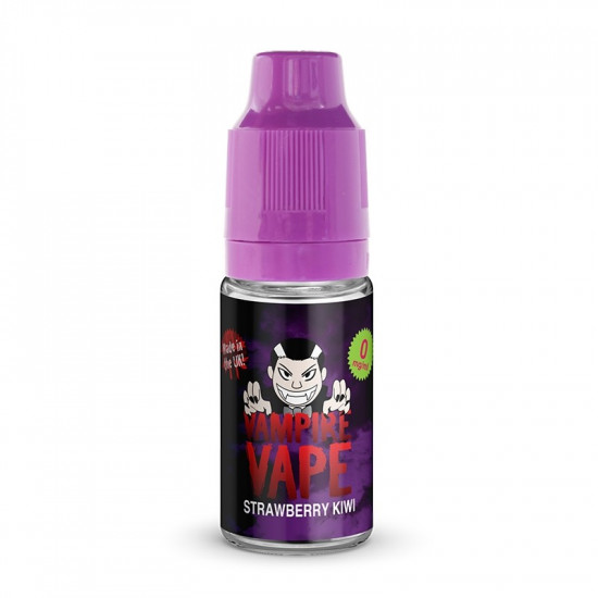 Strawberry Kiwi E-Liquid by Vampire Vape 10ml  Strawberry Kiwi E-Liquid by Vampire Vape 10ml